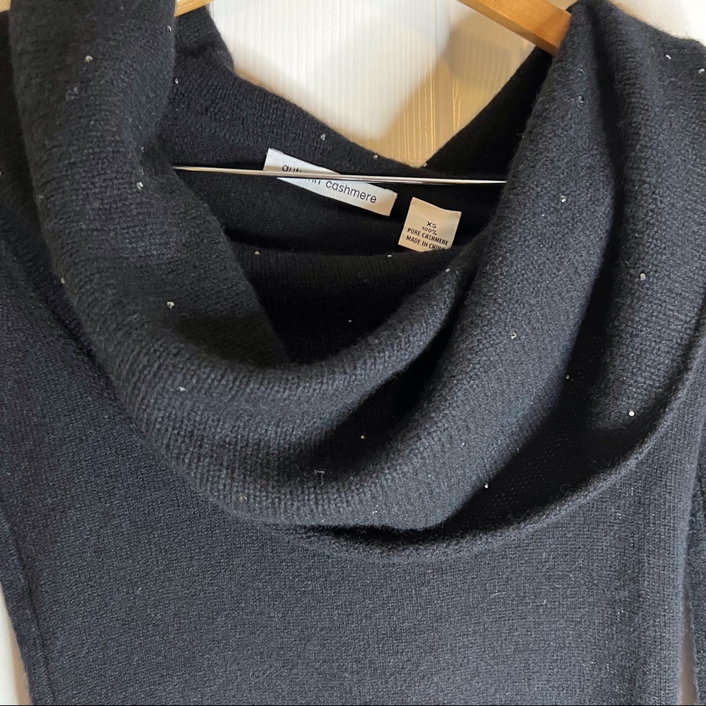 Autumn Cashmere Cowl Neck with Delicate Subtle Jewels. XS. 100% cashmere. New. - Picture 4 of 8